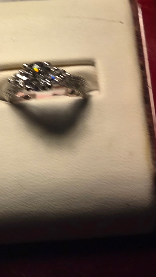 Engagement Ring - 950 Platinum - 1.51 ct  Lab-Created Round Diamond - SI2 G - 7.1g