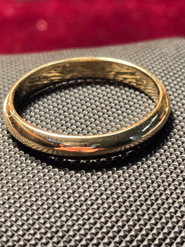 3.6mm Ring - 14K Gold - 4.4 g