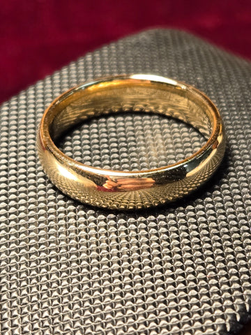 4.6mm Ring - 14K Gold - 5.2 g
