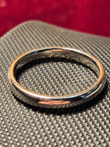 2.8mm Ring - 14K White Gold - 2.9 g