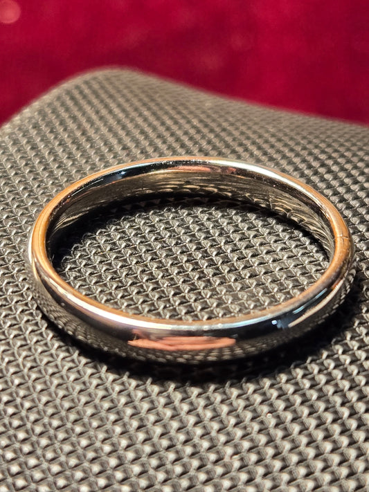 14K White Gold Band 2.9g