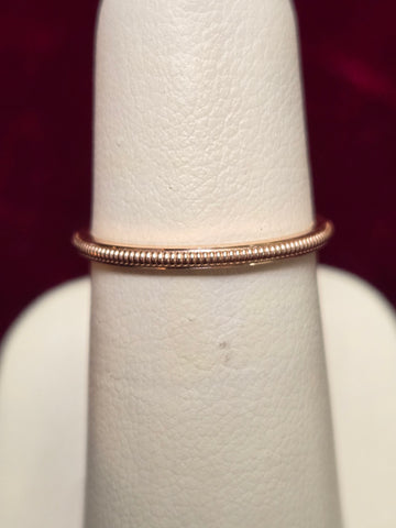 14K Rose Gold Ring 1.4g