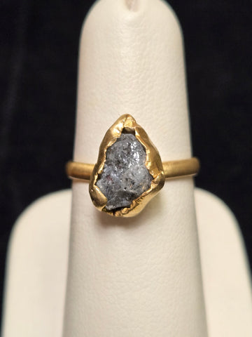 14K Gold 3.15ct Natural Diamond Ring 4.2g
