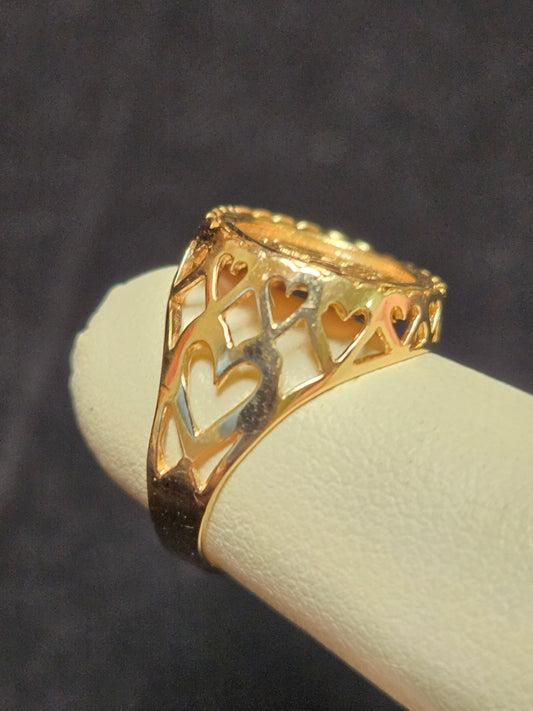 9K Gold Ring 1.9g