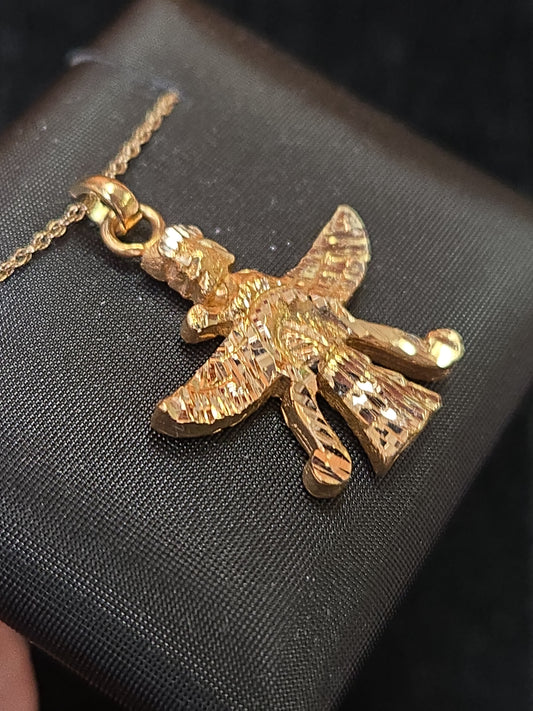 18K Gold Farvahar Pendant 3.5g