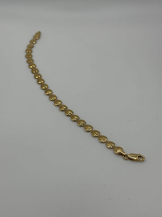 7in 5.8mm Link Bracelet - 14k Gold - 5.5g
